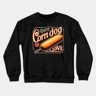 Retro corndog Crewneck Sweatshirt